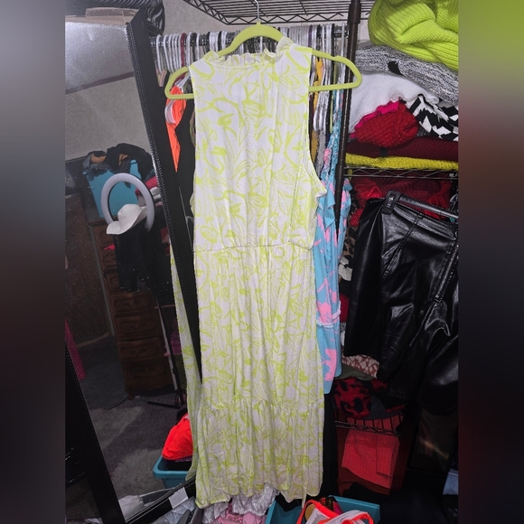 ⚘️NWOT TORRID 2x Midi Wash Gauze Tiered Dress - Picture 5 of 5